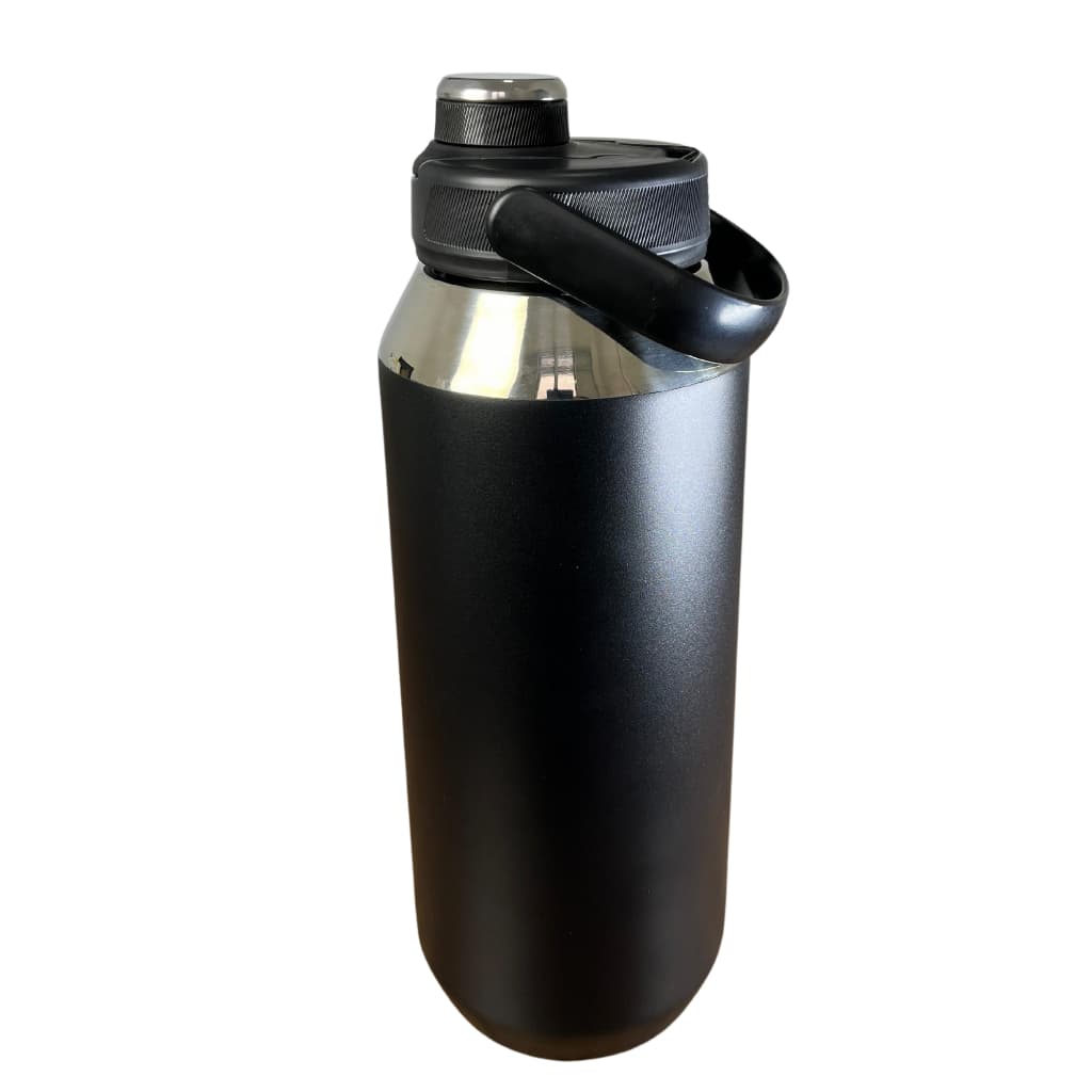 Garrafa Térmica Inox 950ml com Alça Tampa Antivazamento Bebida Gelada 12h Academia Trilha Praia