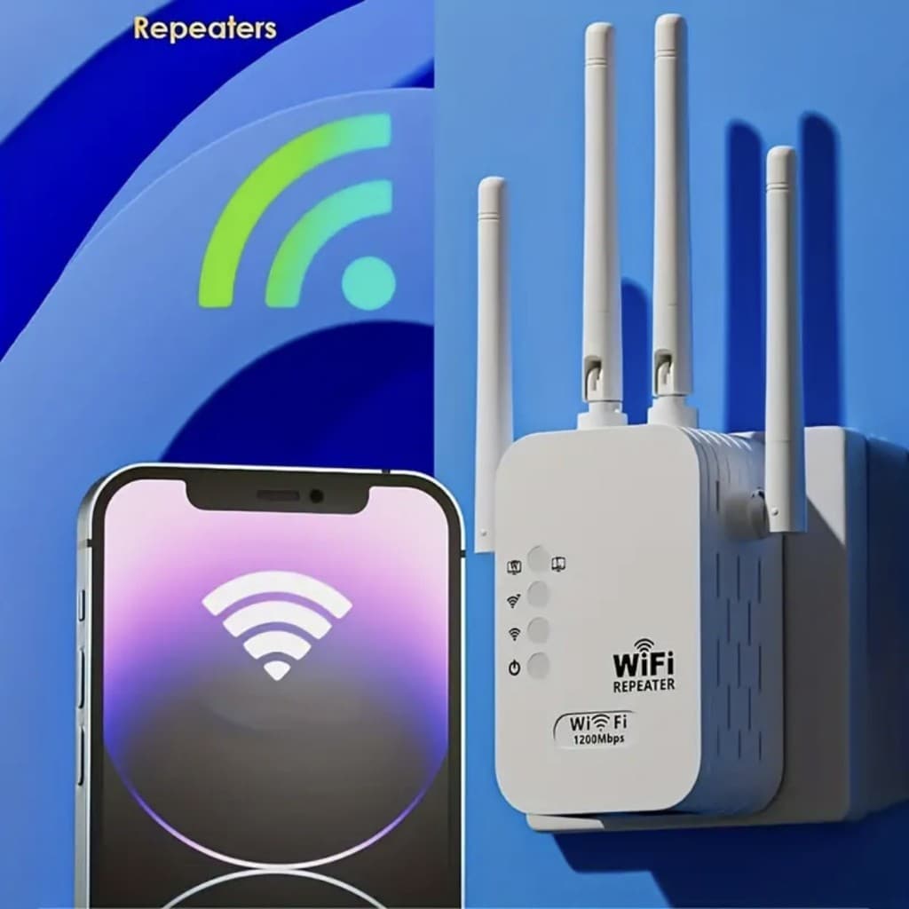 Repetidor Sinal Wifi 2.4G Wireless Gigabit Roteador. - Repetidor. WIFI 110v220v-G8