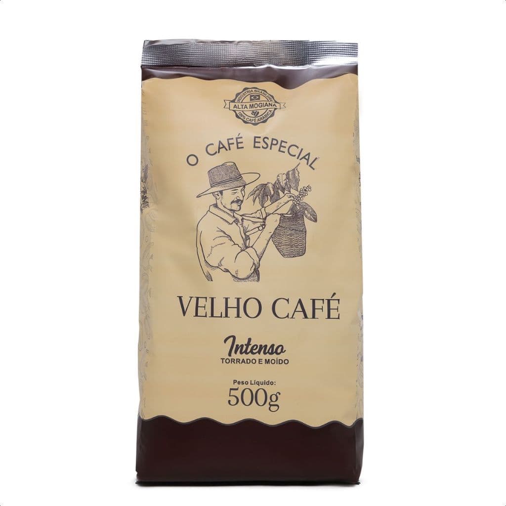 Café Moído da Roça De Qualidade Premium Café Gourmet Tradicional Especial Essencial Em Pó