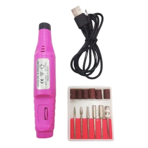Lixadeira Motor Caneta Bivolts Unha Lixa Elétrica Profissional Bloco Motor Bivolt Galaxy
