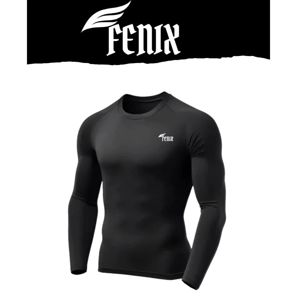 KIT 2 Blusa termica Proteção UV Básica Dry Fit Anti Suor Anti Odor
