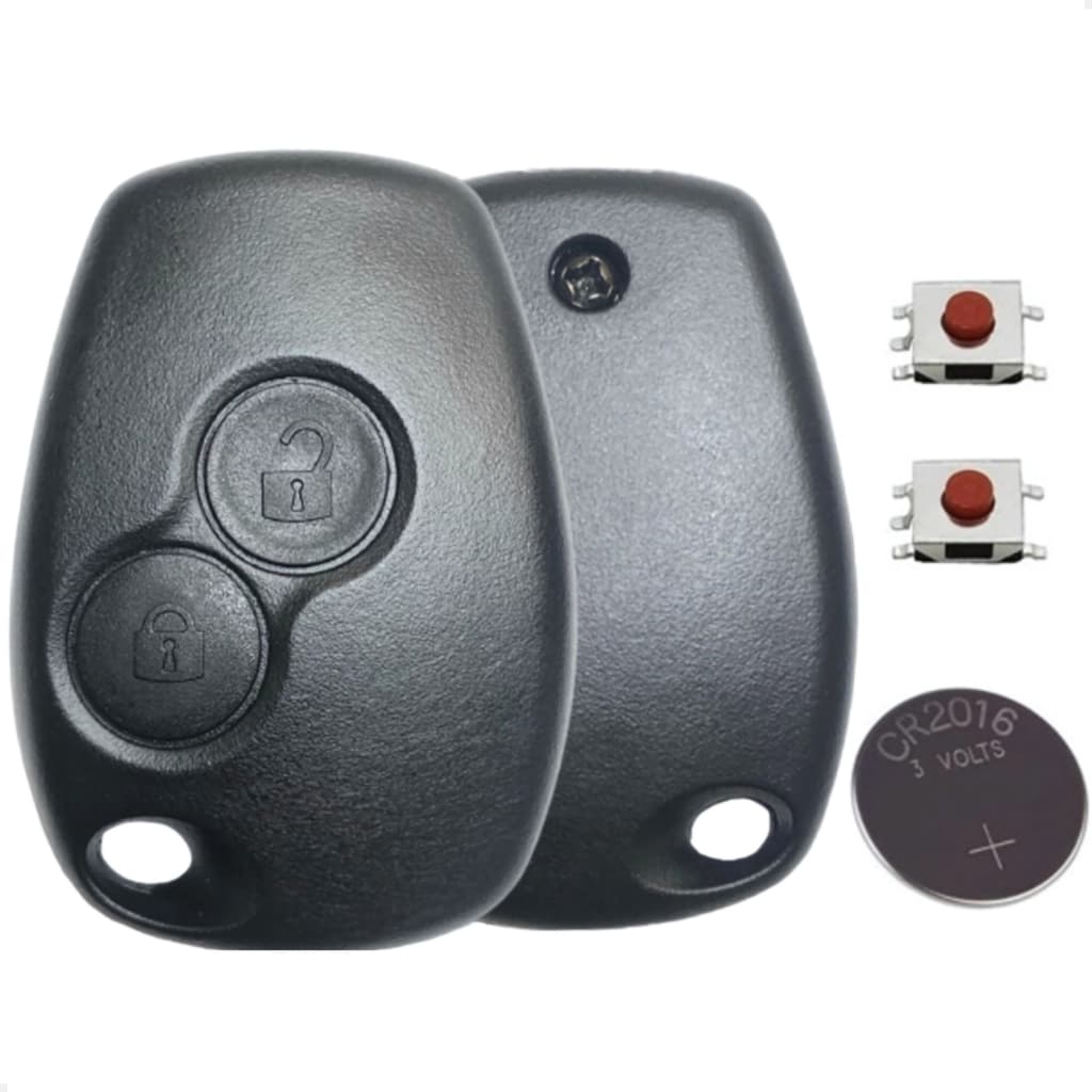 Carcaça Chave Renault Sandero Logan Duster 2007 até 2016