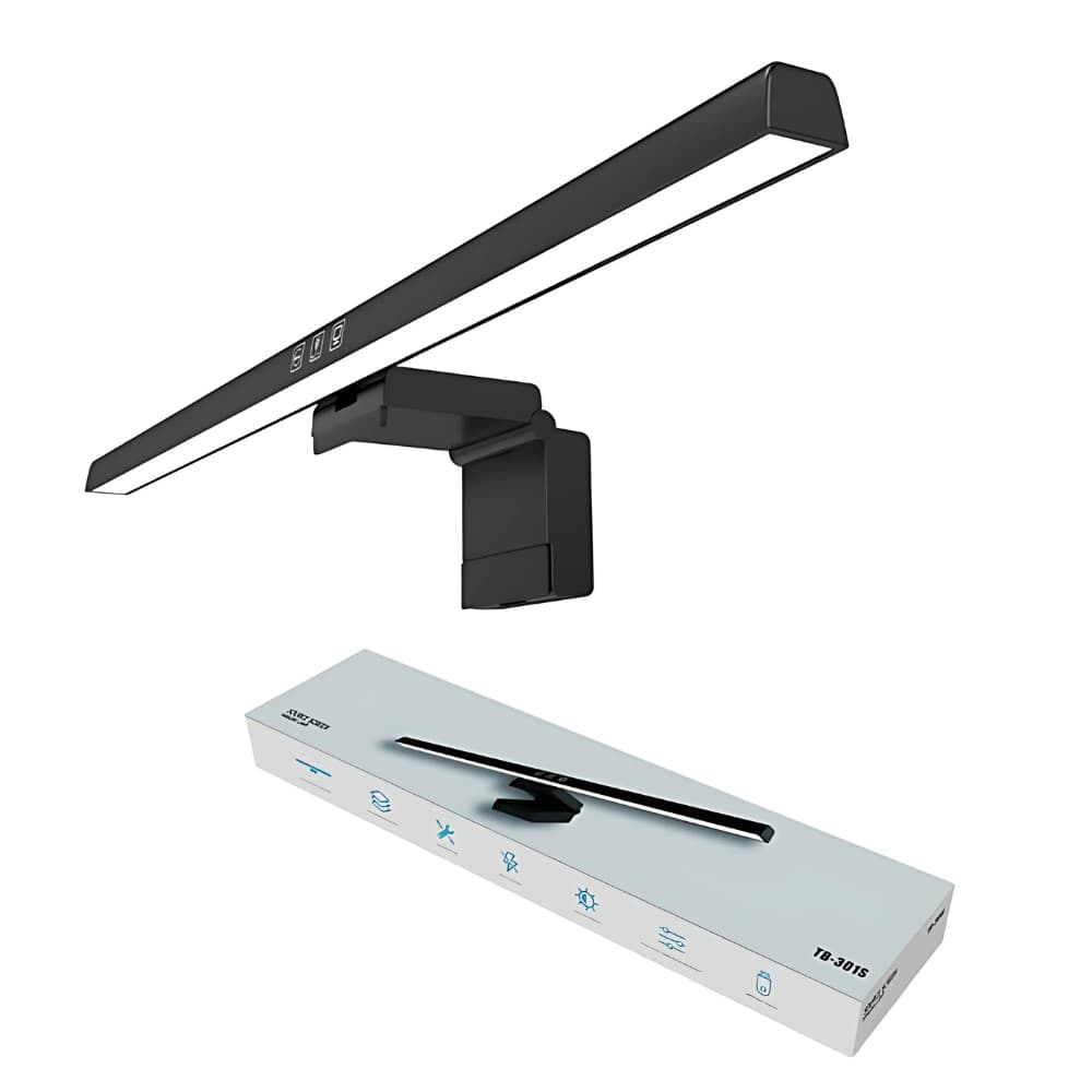 Luminária Barra Luz Led Ajustável Monitores Note Macbook