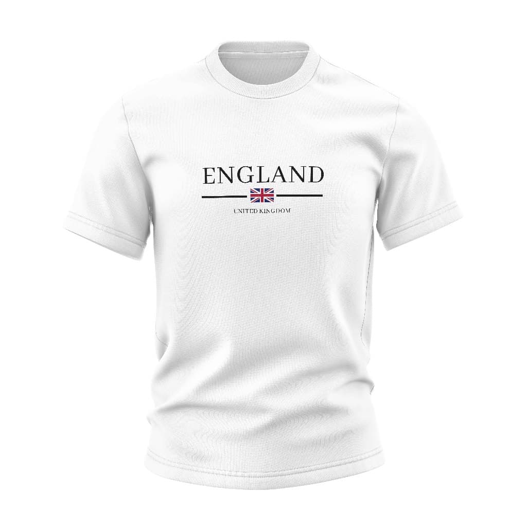 Camiseta Inglaterra England Algodão Premium