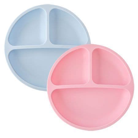 Prato Infantil de Silicone com Ventosa