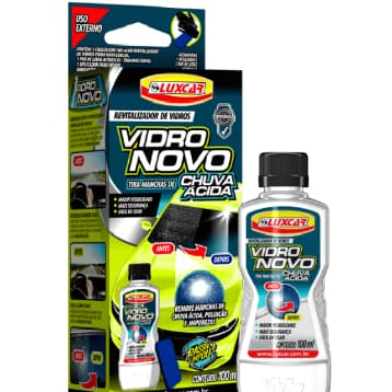 revitalizador de vidros 100ml luxcar
