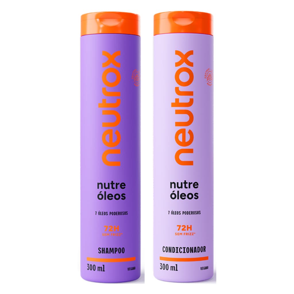 Kit Neutrox Nutre Óleos  Shampoo + Condicionador 300ml