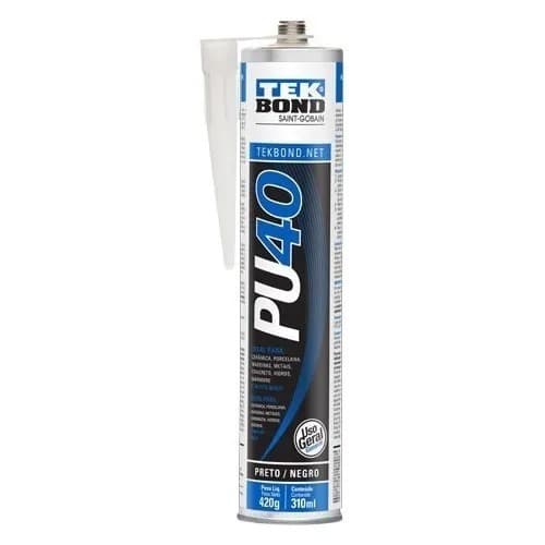 ADESIVO SELANTE PU40 -  BRANCO│CINZA│PRETO - TekBond - 310ml