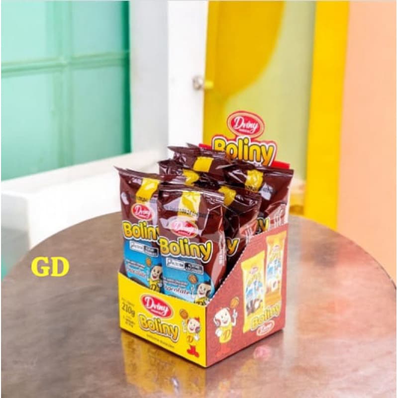 Caixa Bolinho Recheado Boliny Diviny – 6 Unidades (210g