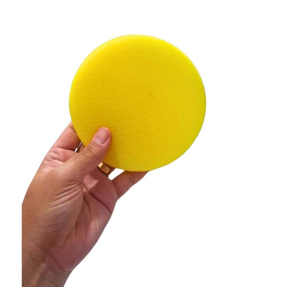 Espuma Aplicador Sem Borda Automotiva para Ceras, Silicone e Limpadores