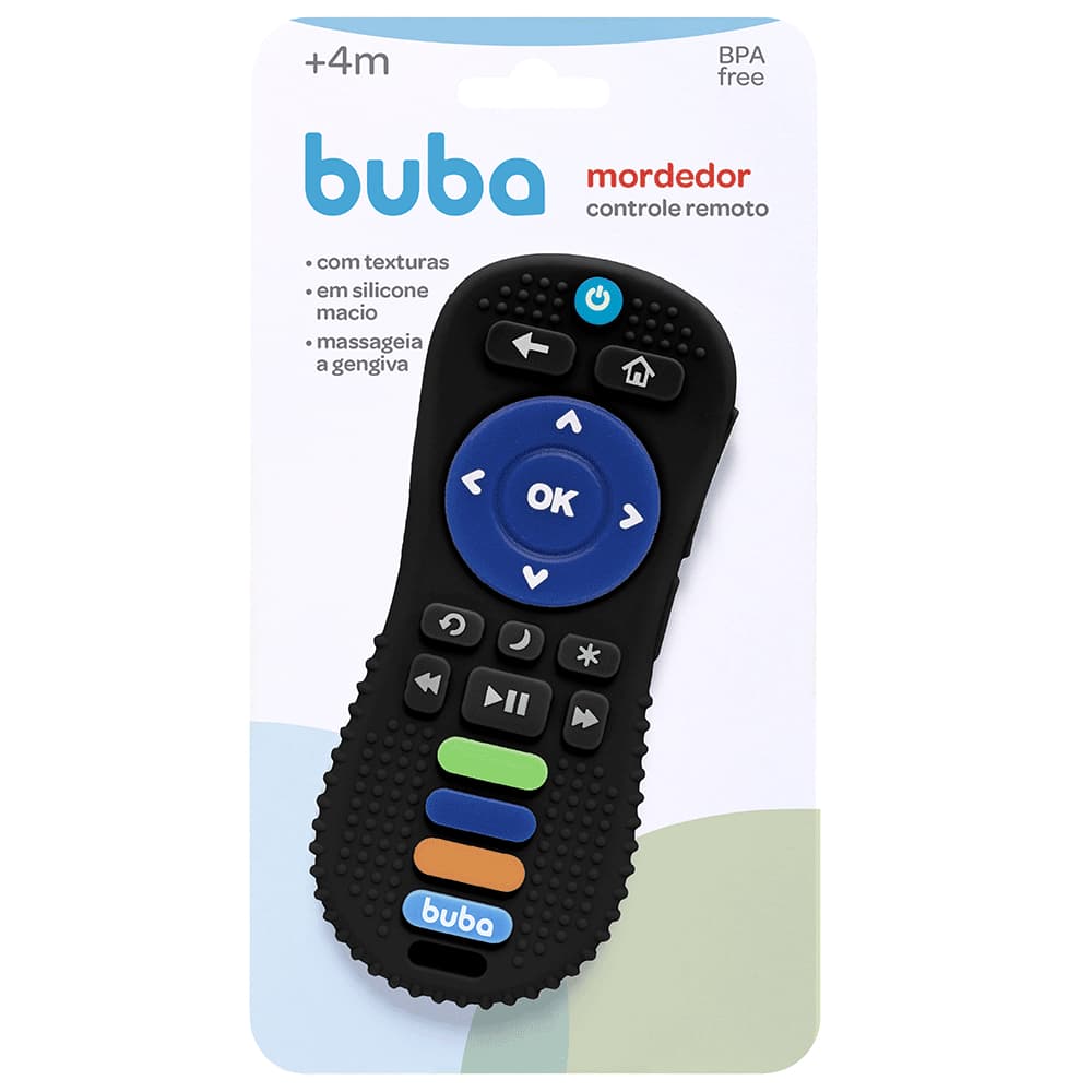 Mordedor Controle Remoto para Bebê Brinquedos para Bebê Mordedor para Bebê Silicone Macio