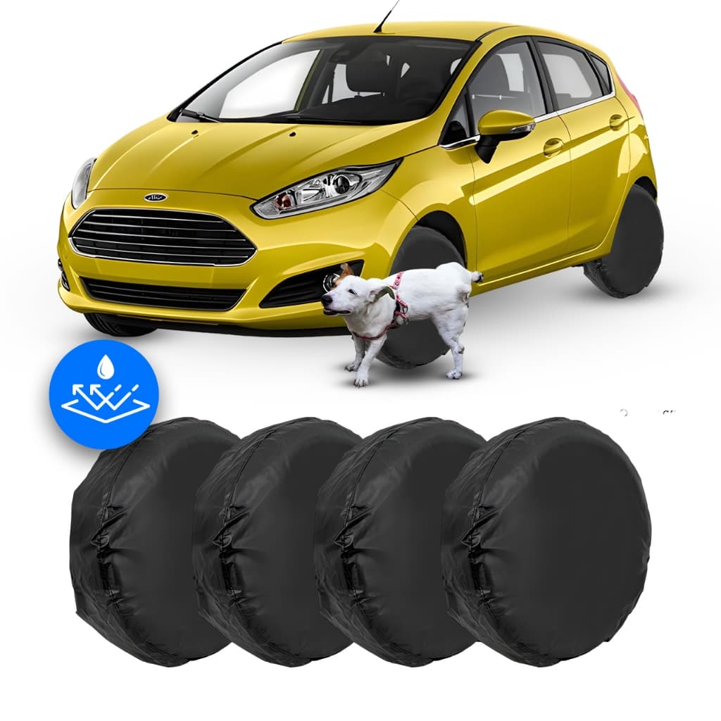 kit 4 Capas Protetora Para Pneus de Carros e motos Protege de xixi de animais do ARO 13 AO 18