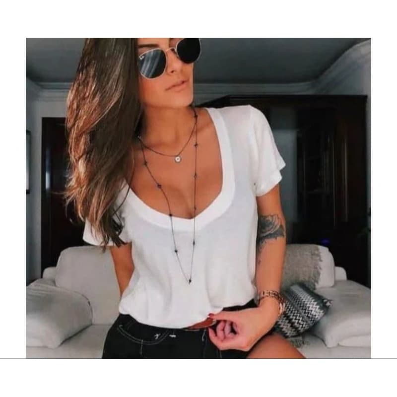 Blusa malha fria .