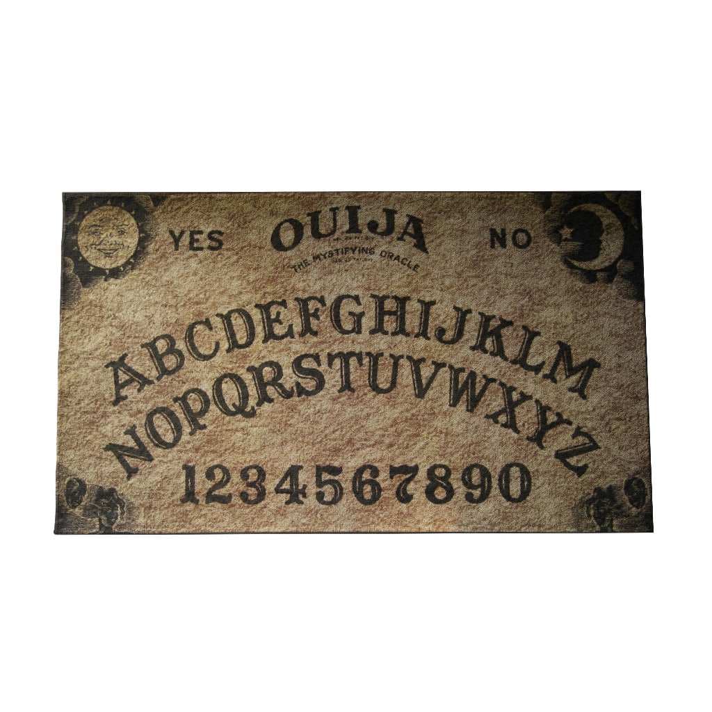 Tapete Decoração Casa Entrada Porta Ouija Wicca Bruxa 60x40cm