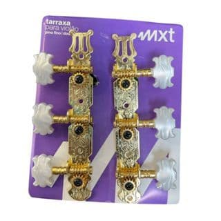 Tarraxas Para Violao Nylon/Aço Pino Fino Pino Grosso Mxt