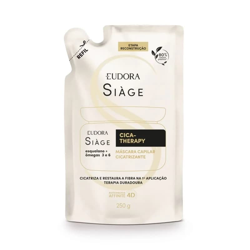 Refil Máscara Capilar Siàge Cica-Therapy 250g - Eudora