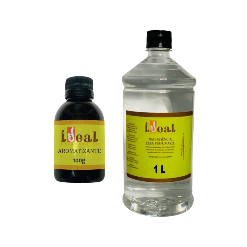Kit com 1 Aromatizante de Ambiente TRUSSARDI 100ML + 1 Base 1L