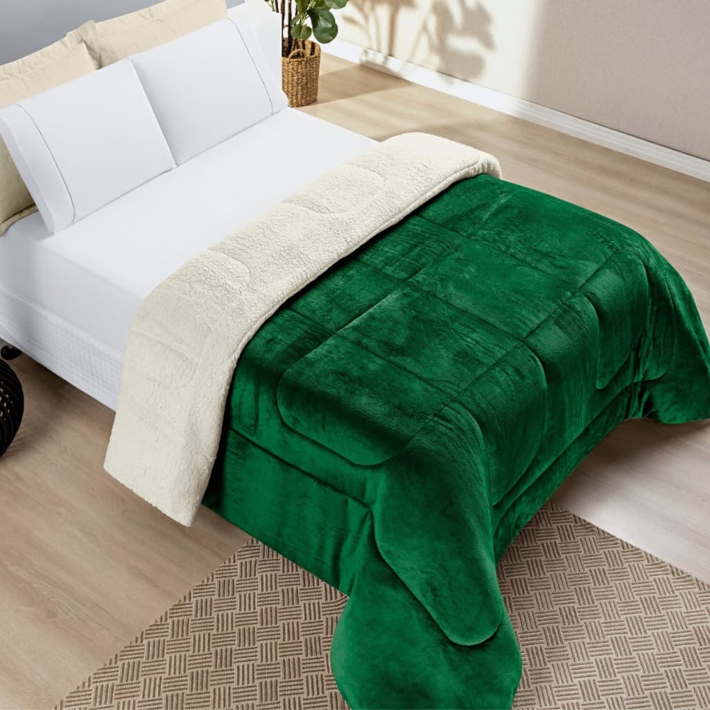 Coberdron Queen Size Everest Edredom Luxuoso Quentinho