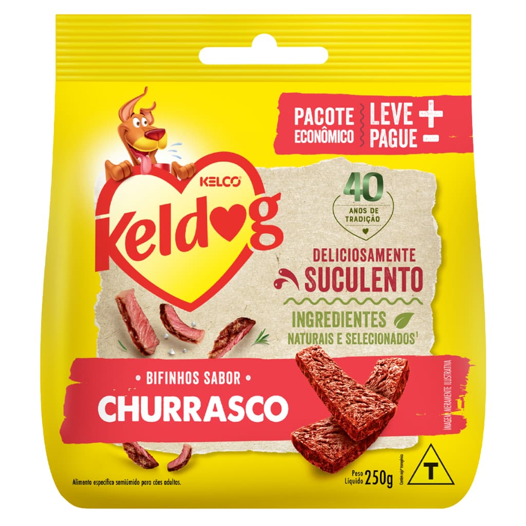 Bifinho Keldog Churrasco 250 gr