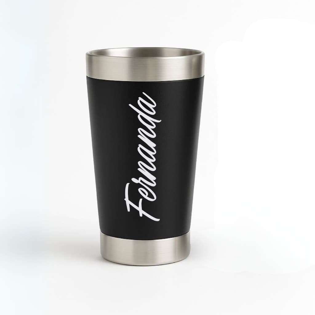 Copo Térmico Personalizado com seu Nome Gravado a Laser do seu Jeito