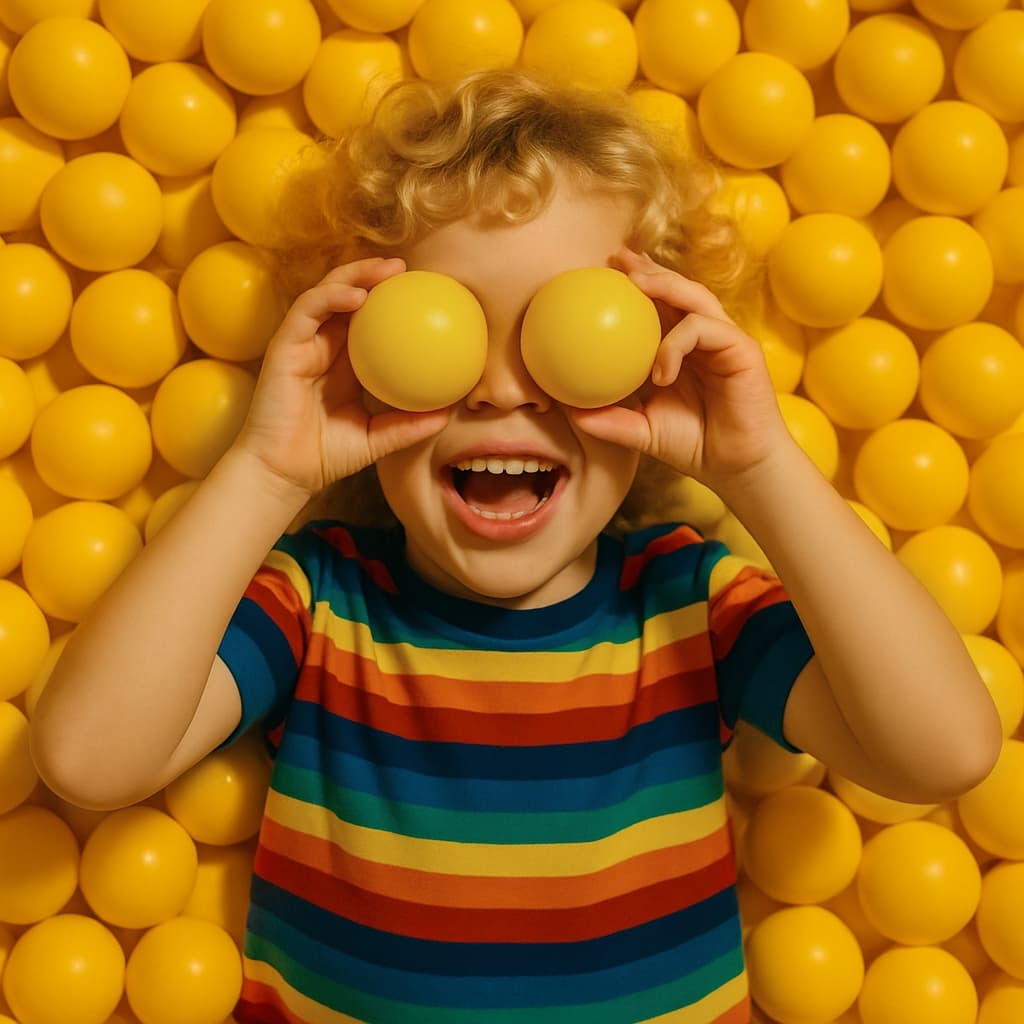 Kit 25 Bolinhas Para Piscina Amarelo Cor Única Não Amassam