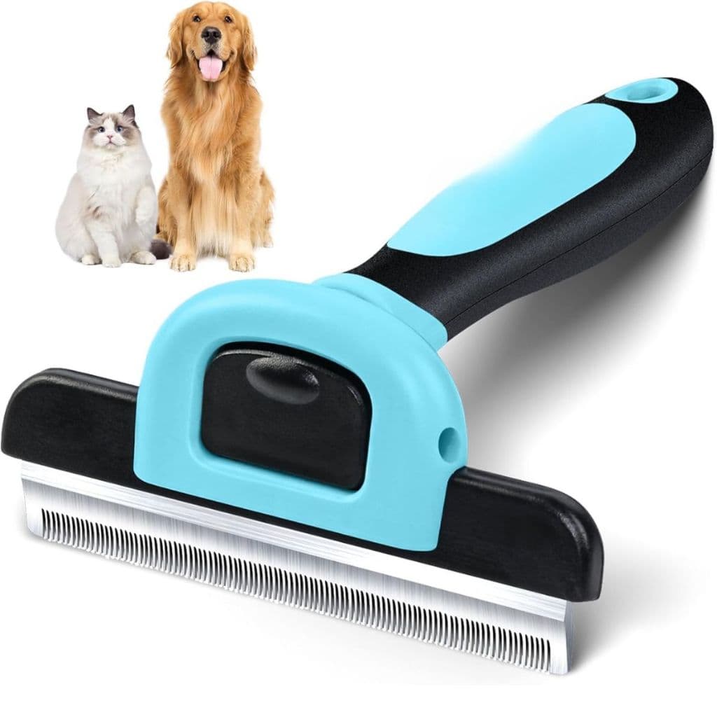 Pente Escova Profissional Cães E Gato Estimação Remove Pelo