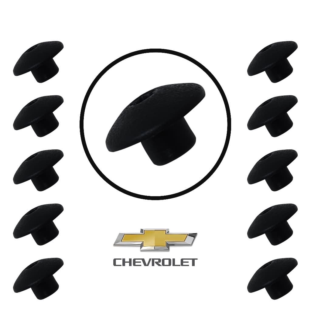 Buchas Do Parachoque Chevrolet Corsa Meriva Vectra 10, 20 Ou 50 Grampos