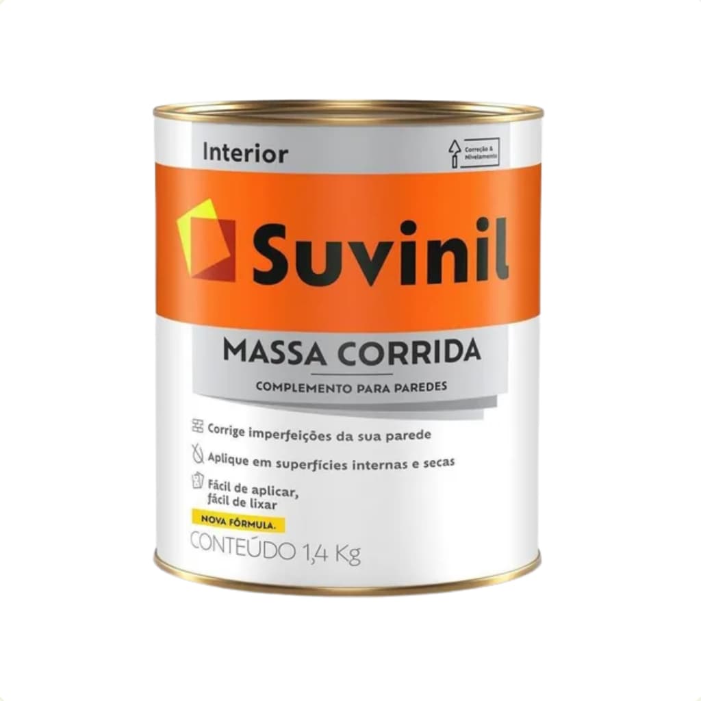 Massa Corrida Galão Suvinil 1,4kg Pva Premium