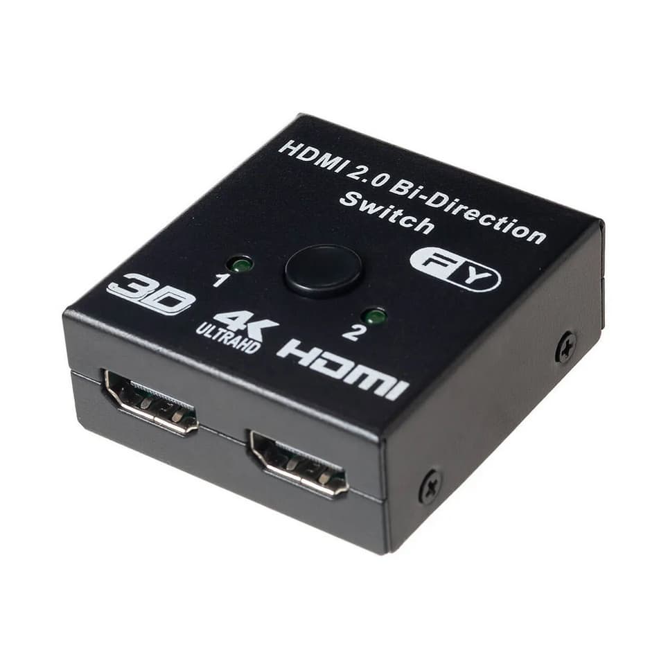 Switch Splitter Hdmi 2.0 4K 2x1 Hub Bi-Direcional - Lotus