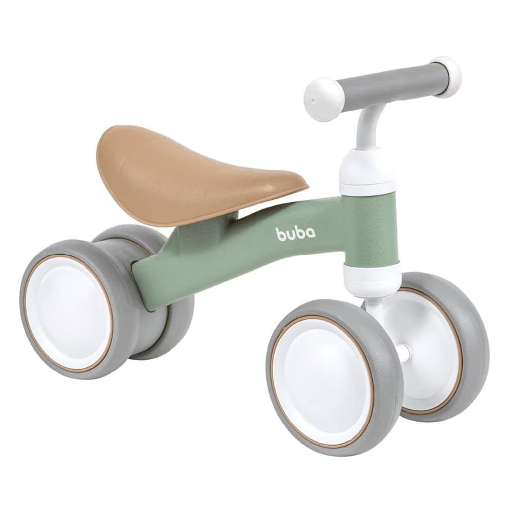 Bicicleta Bicicletinha De Equilíbrio Sem Pedal  Para Bebê 4 Rodas Buba +12 Meses