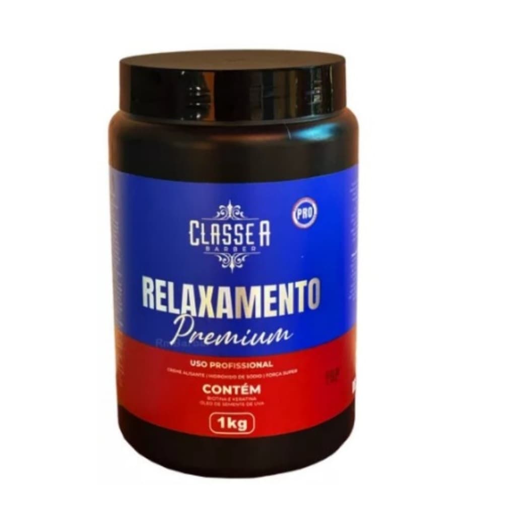 Relaxamento Alisante Classe A 1kg Profissional.