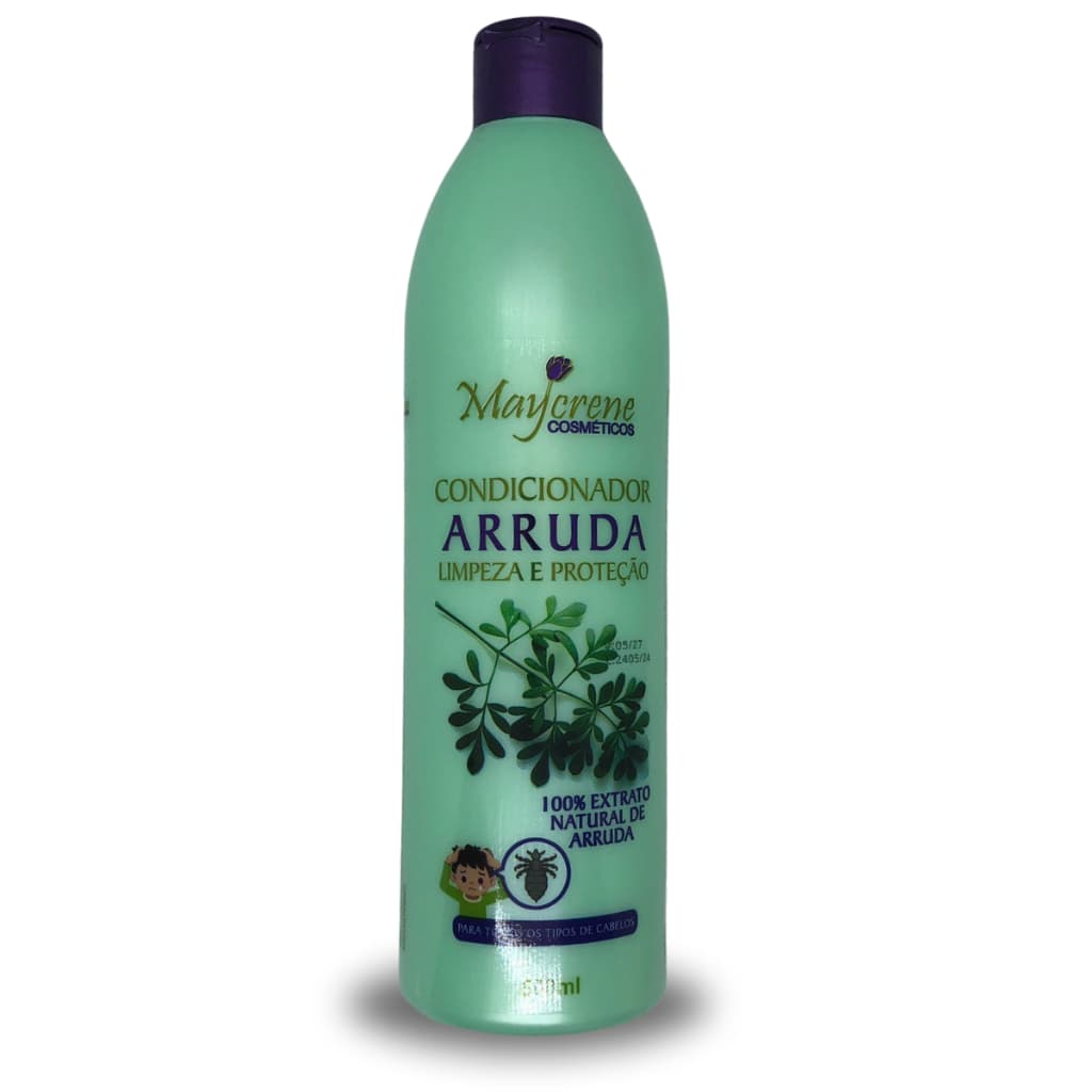 Condicionador  Arruda 500ml Elimina Piolho em Crianças - Condicionador Natural