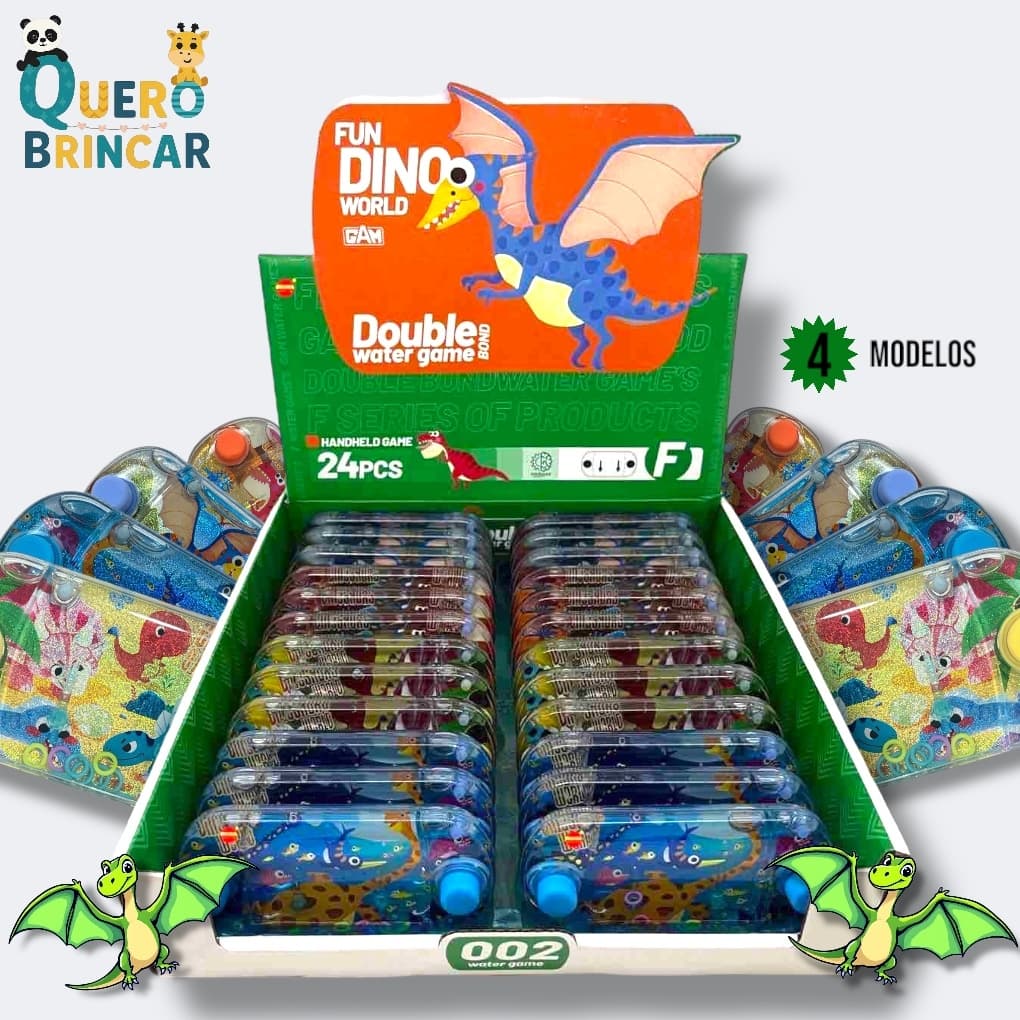 Kit com 24 Mini Aquaplay – Jogo de Bolinha Argola | Lembrancinhas para Festas