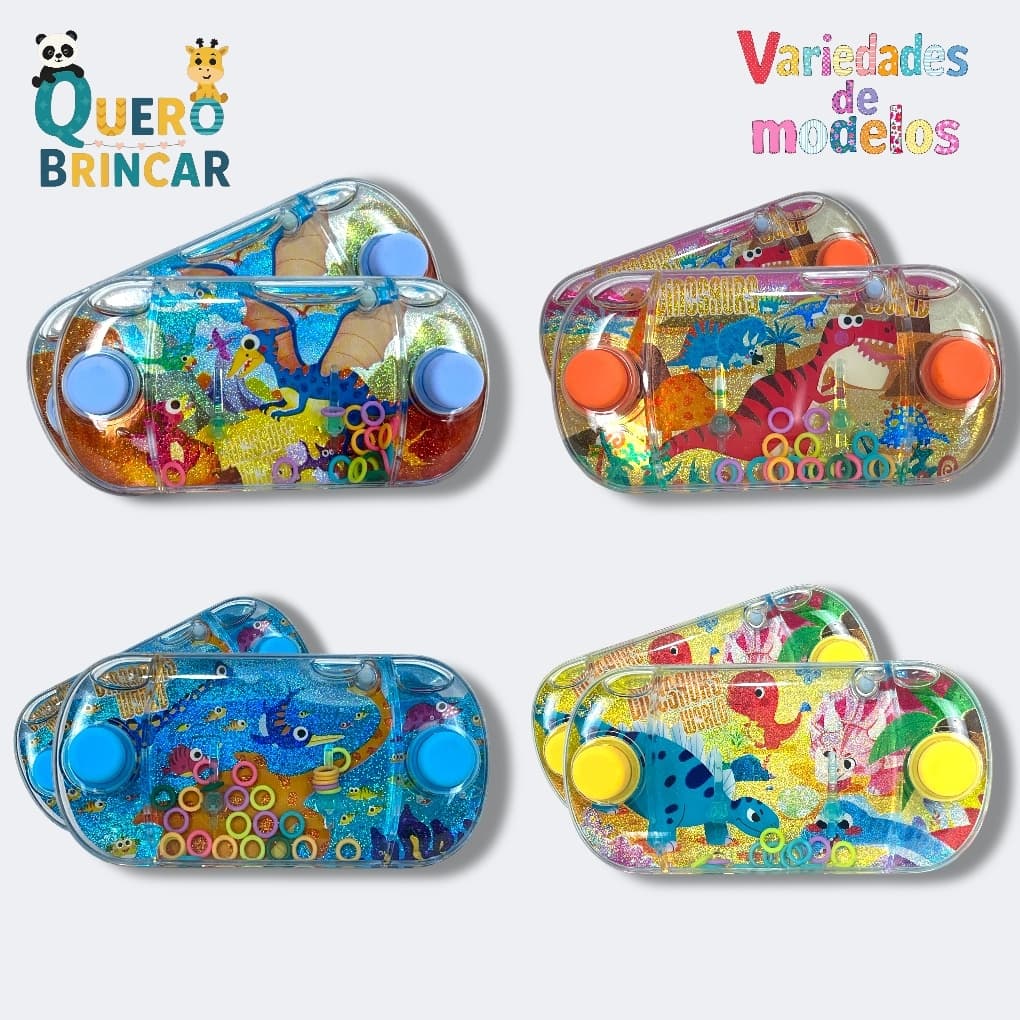 Jogo Aquático Infantil Water Game Dinossauro Unicórnio | Brinquedo Interativo Presente Criança