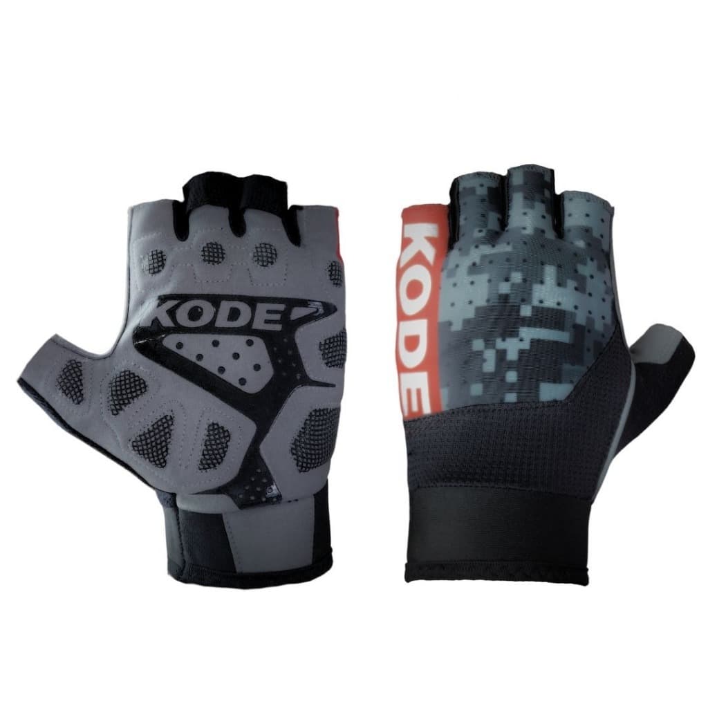 Luva Ciclismo Kode SD punho longo preto/cinza luva ciclista mtb speed academia