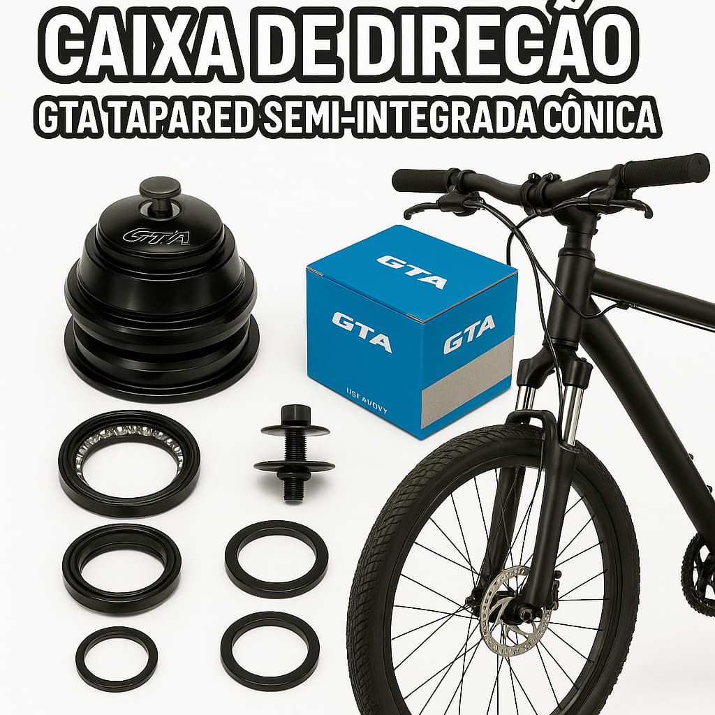 Caixa de Direção Gta Tapared Semi-integrada Cônica 55/44 Esfera