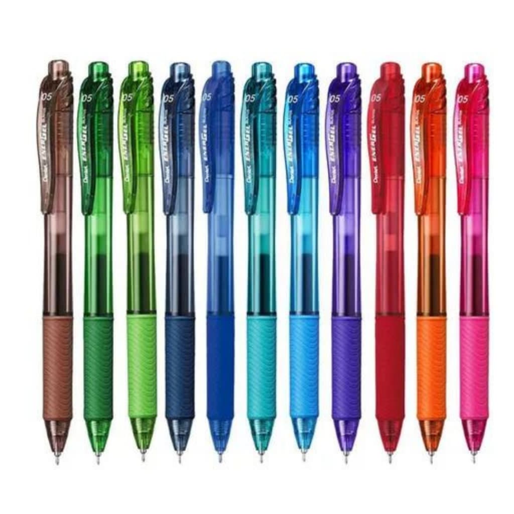 Caneta Energel - X Pentel 0.5mm Retrátil Gel