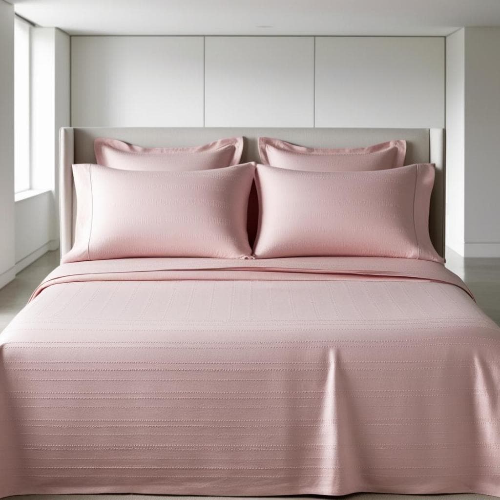 Jogo de Lençol Micropercal - Todos os Tamanhos de Cama - Ponto Palito - BELLA DECOR