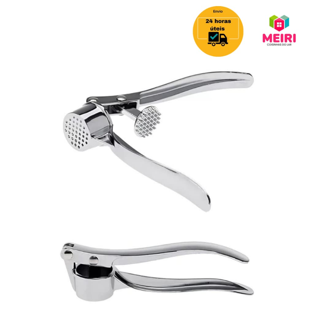 Espremedor de Alho Inox Profissional Reforçado