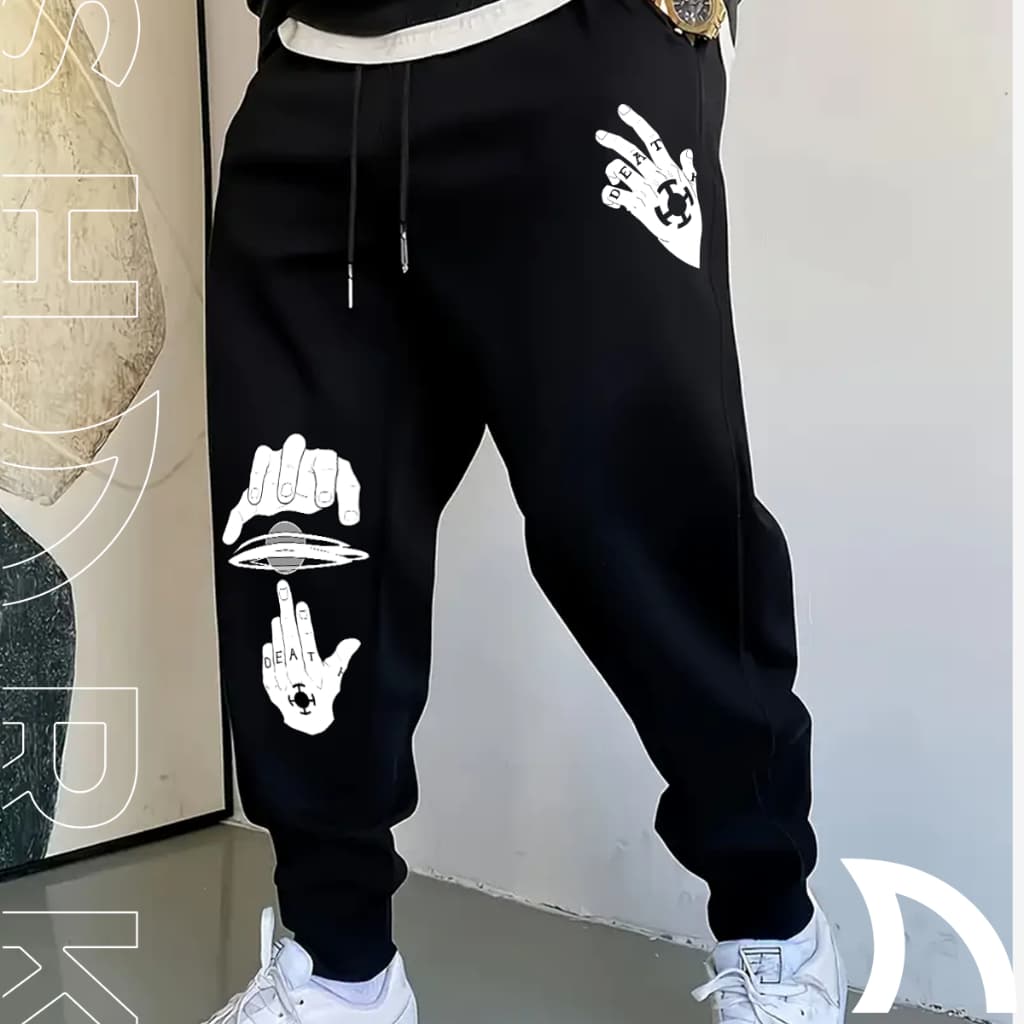 Calça Moletom Masculina Inverno Anime One Piece Piratas Trafalgar D. Water Law Luffy Varias Estampas Estilosa Moderna