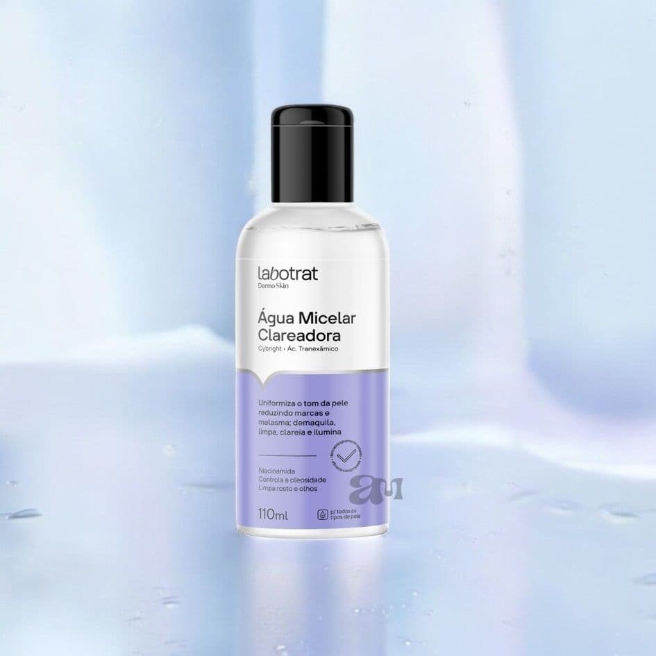 Água Micelar Clareadora Labotrat 110ml – Limpeza, Hidratação e Uniformização da Pele