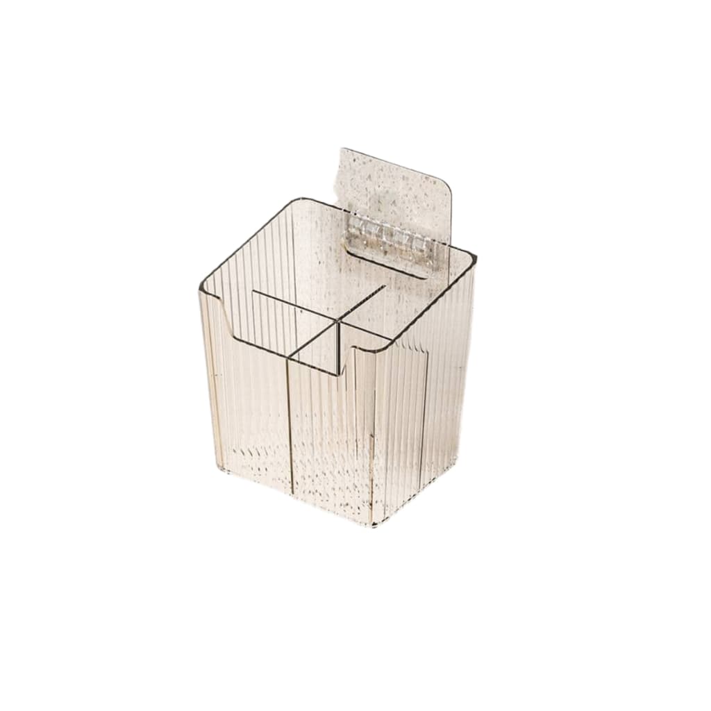 Cesto Organizador com Divisórias Para Fixar No azulejo Armários Multiuso 12cm x 11cm