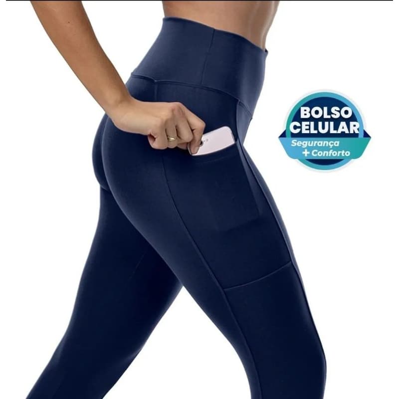 Legging Academia com bolso lateral básica