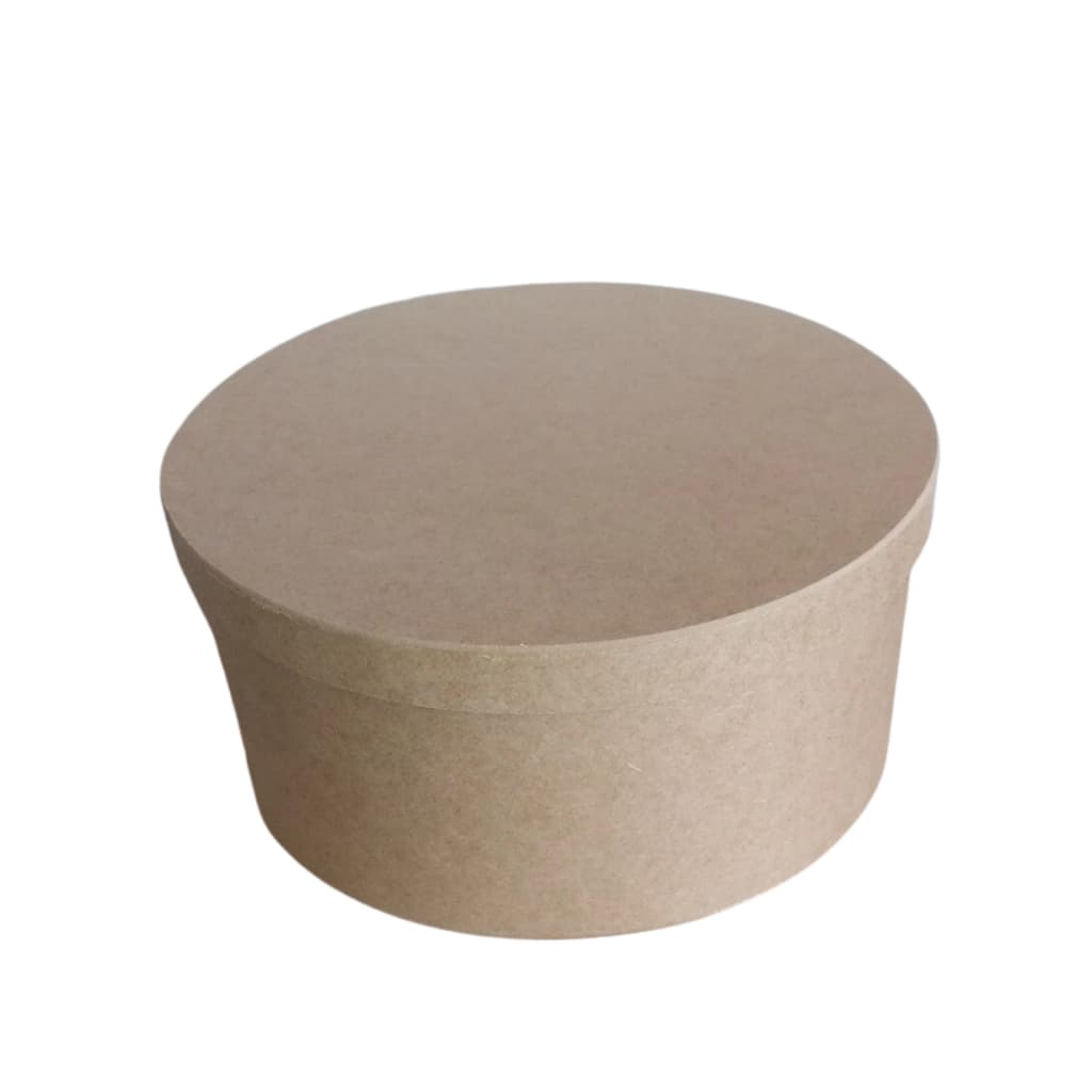 caixas redondas organizadoras decorativas MDF 30x15