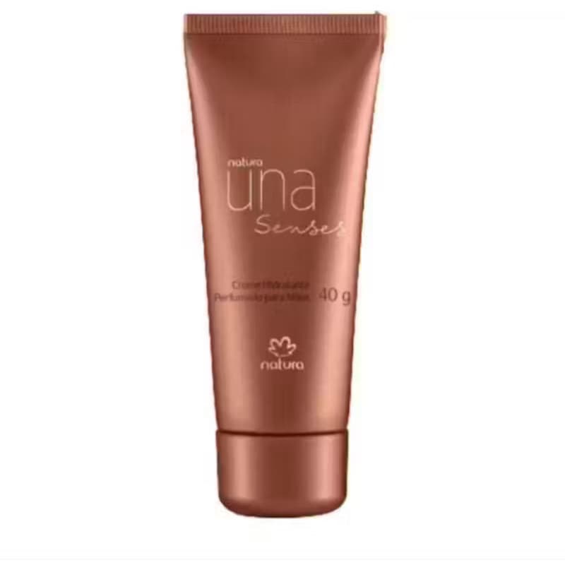 Una Senses creme hidratante para as mãos perfumado 40g