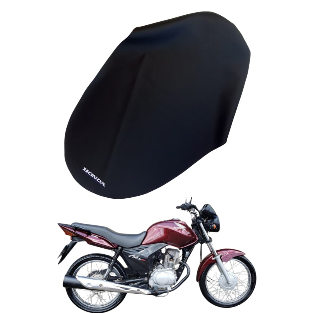 Capa para  Banco Moto Titan/Fan 125/150 2009 2010 2011 2012 2013 Mod. Original MIX