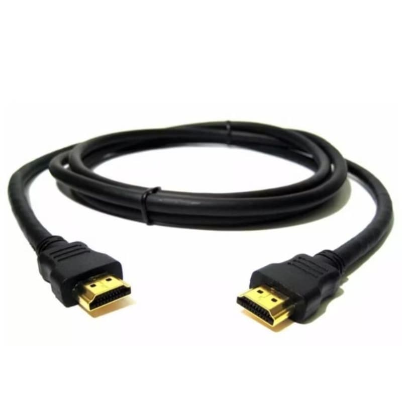 Kit 10 unidades Cabo HDMI 2.0 Full hd 1m preto para video game, tv PC game monitor