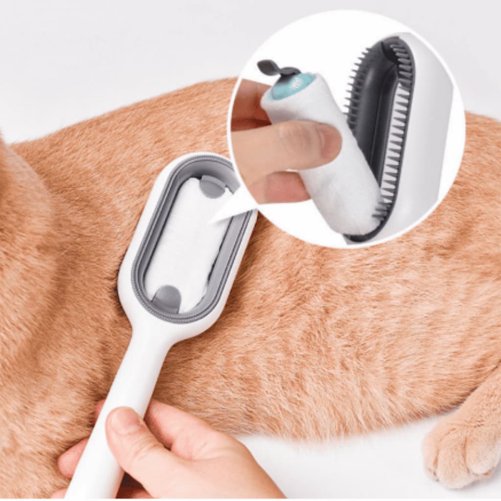 Removedor De Pelos Para Cães Escova para Gatos Pet Aparador Escova Removedora De Pelos Pet