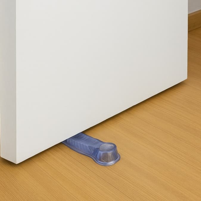 Trava Porta Silicone Aparador De Porta Antiderrapante