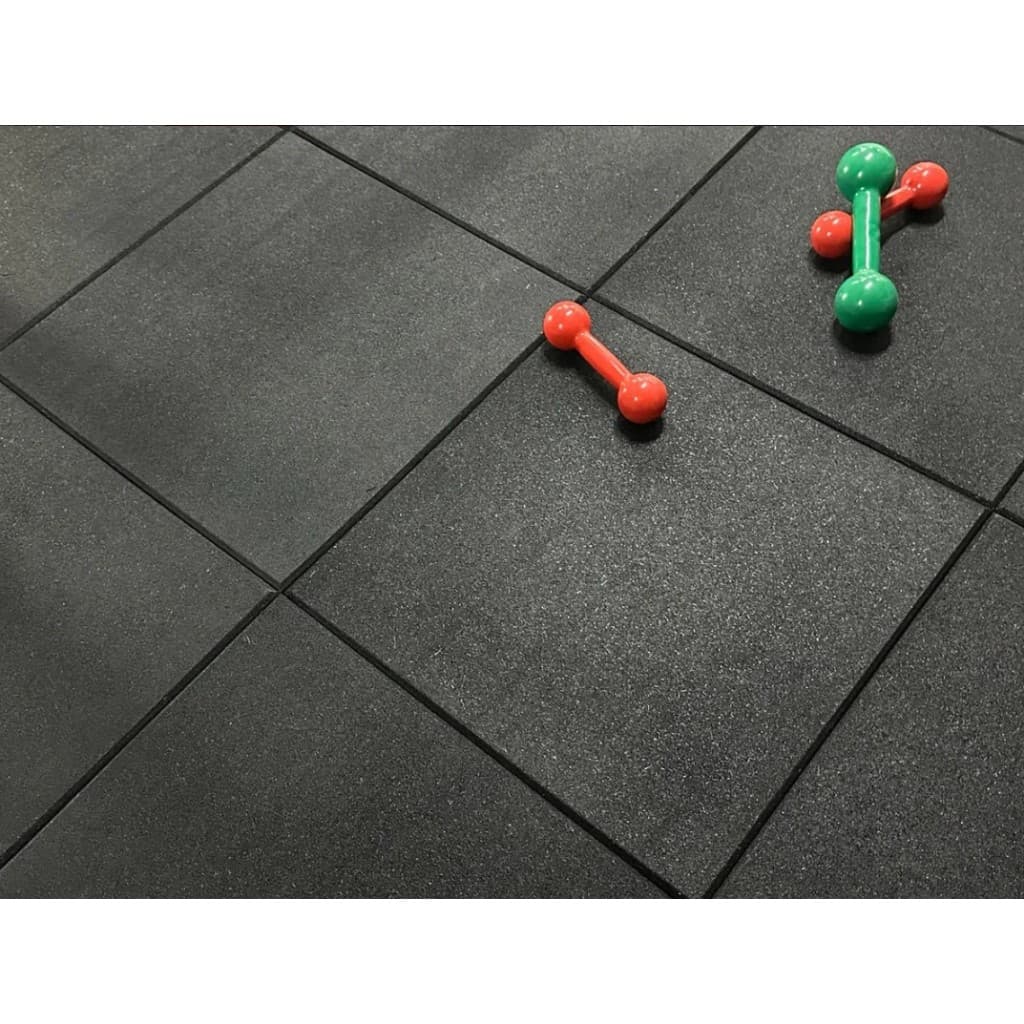kit 8 pisos de borracha 15mm anti impacto academia crossfit Playground